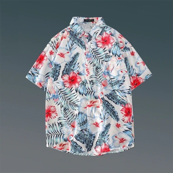 Chemise pour homme à manches courtes F707 L 10