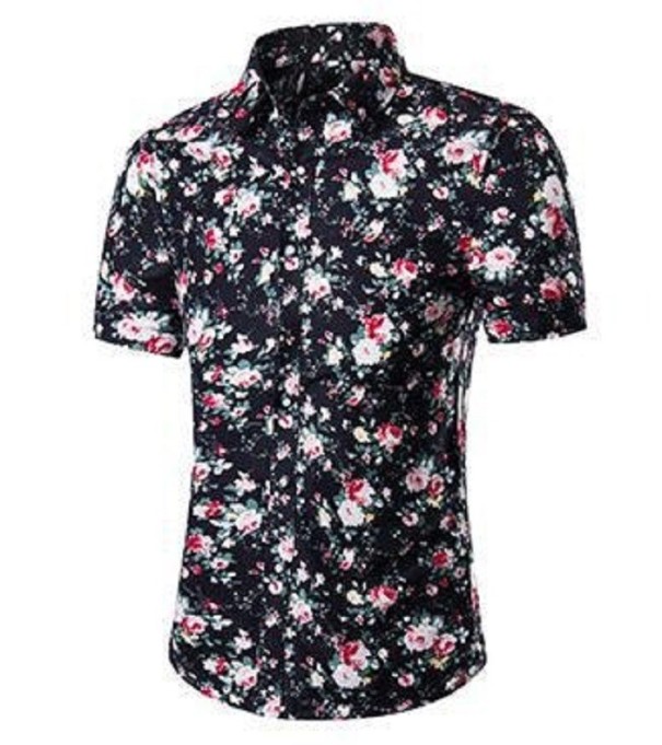 Chemise pour homme à manches courtes F798 M 9