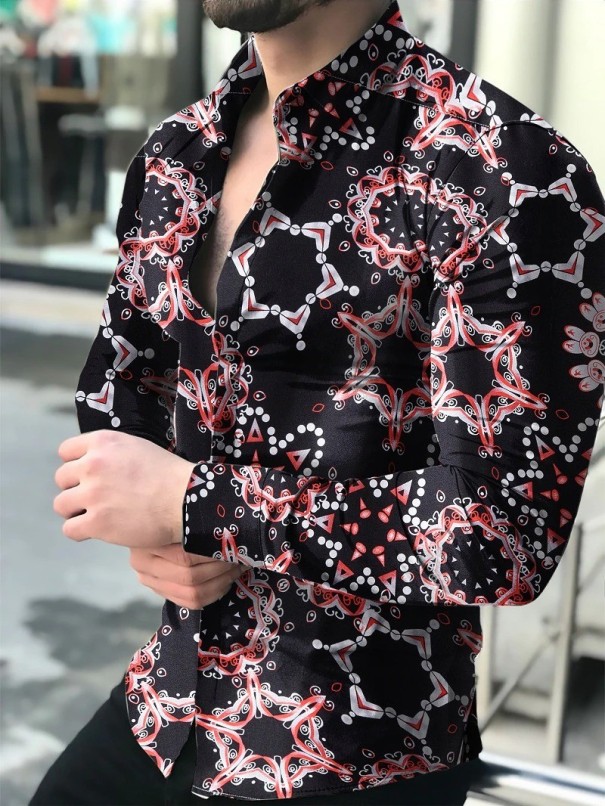 Chemise pour homme à motif F435 S 26