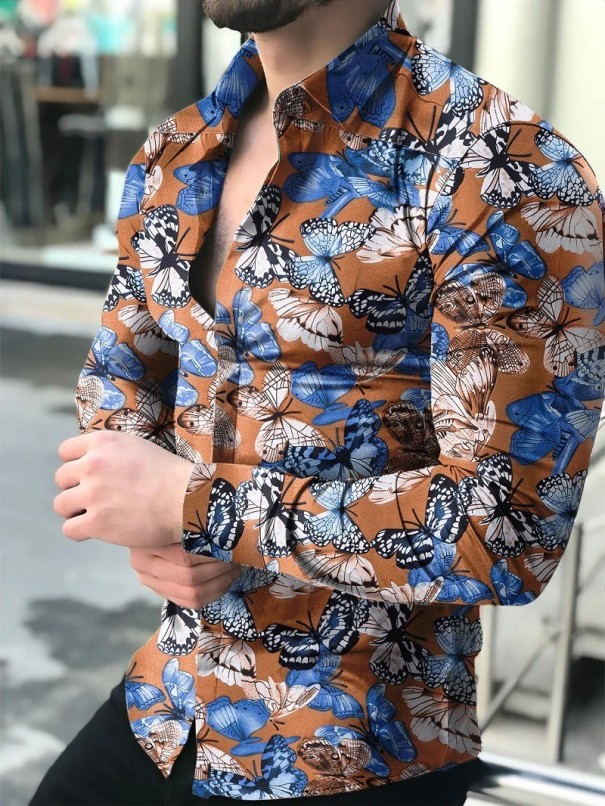 Chemise pour homme à motif F435 M 5