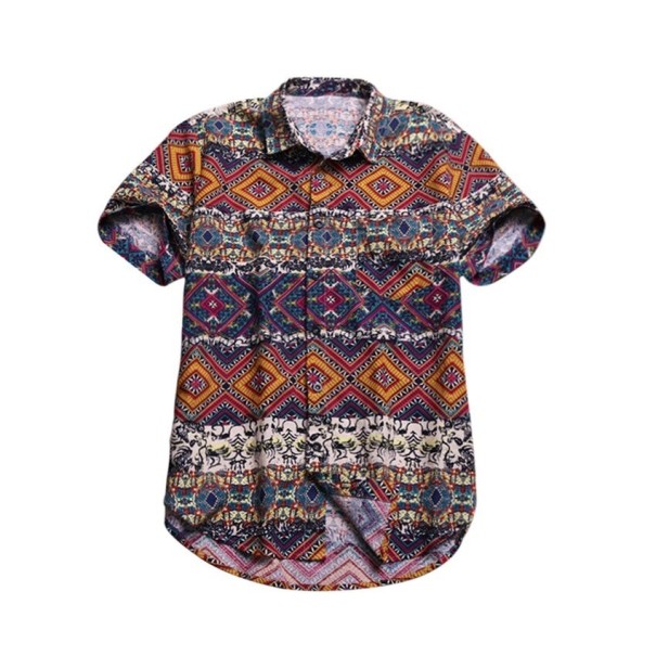 Chemise pour homme à motif F608 XL 1