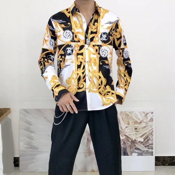 Chemise pour homme à motif F769 L 4