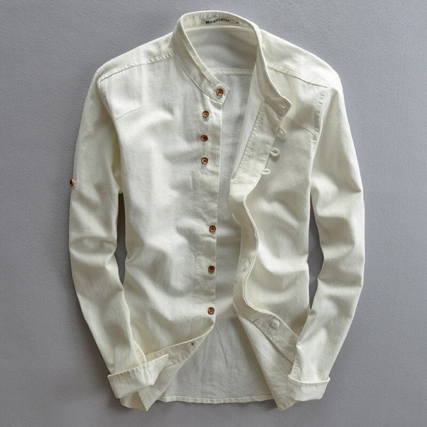 Chemise pour homme F498 blanc 3XL