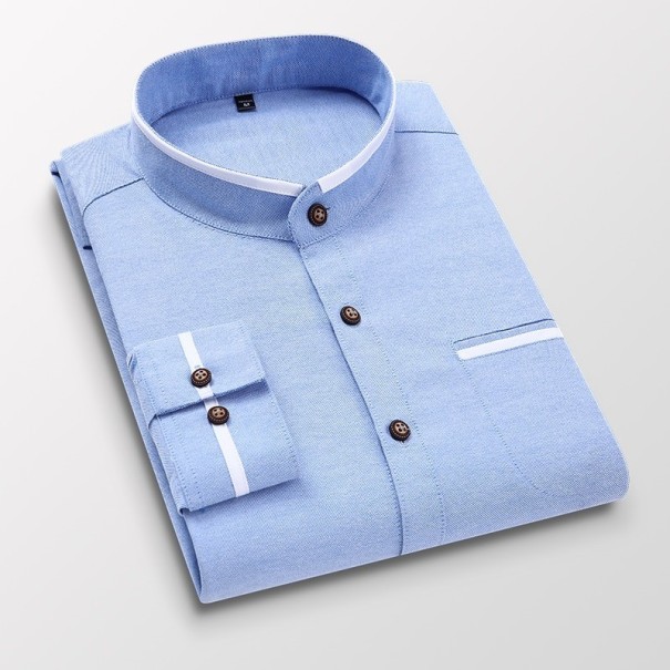 Chemise pour homme F515 bleu clair XXS