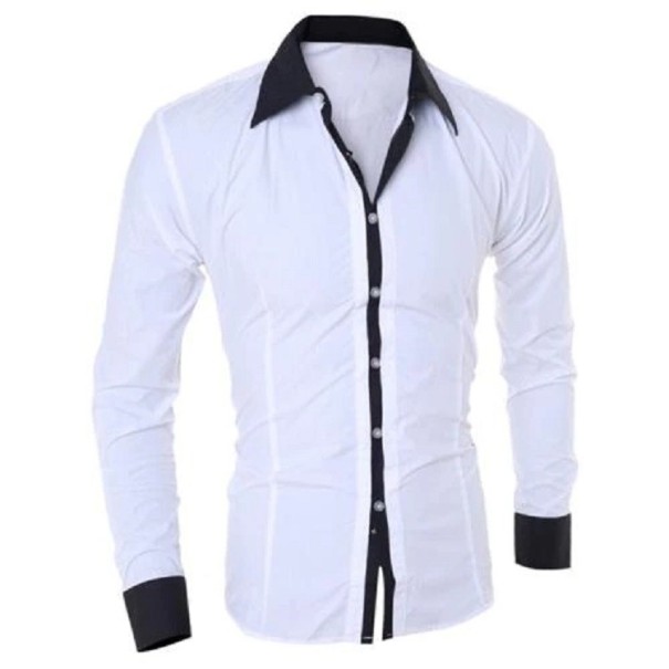Chemise pour homme F627 blanc L