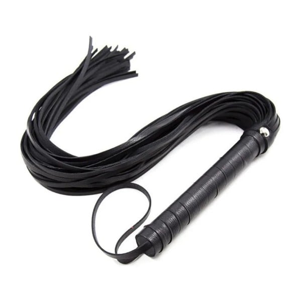 Chicote de Equitação 40 cm em Couro PU Vara de Treino Portátil com Cabos de 12 cm e Franja de 22 cm para Cavalos Apresentações em Palco Acessórios 1