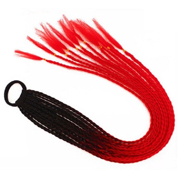 Chignons synthétiques sur élastique 58 cm 16