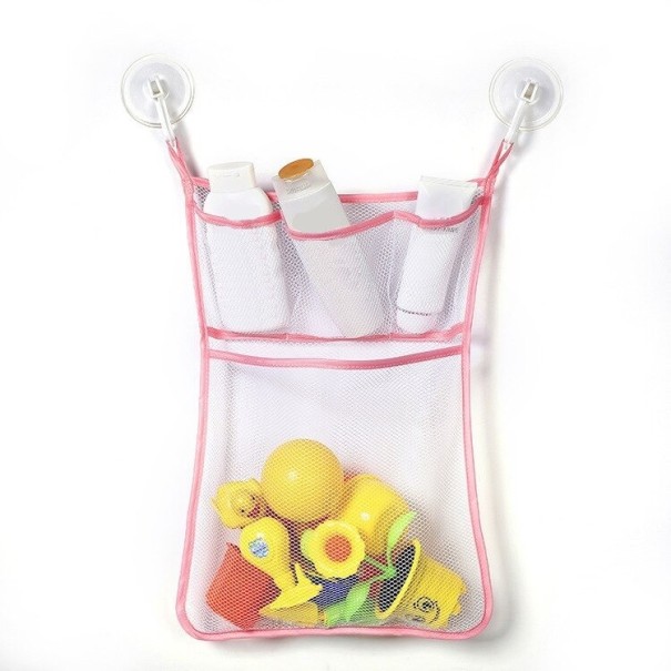 Children's Bathroom Organiser A1 pink