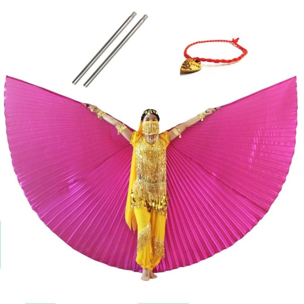 Children's Belly Dance Wings dark pink