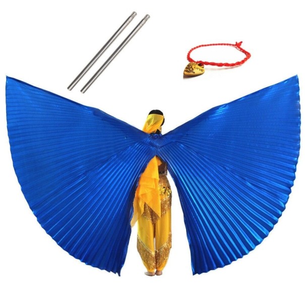 Children's Belly Dance Wings Halved dark blue