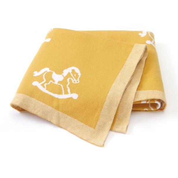 Children's Blanket C1129 dark yellow