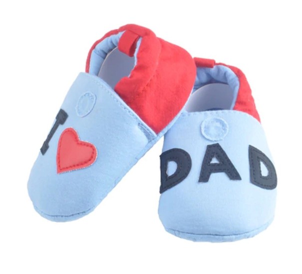 Children's Booties A17 blue 0-6 months