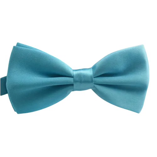 Children's Bow Tie Elegant Accessory Adjustable Size Fashionable Design Ideal for Weddings Celebrations School Events Quality Material Comfortable Fastening blue