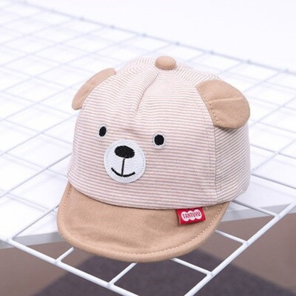 Children's Cap with Ears A2750 khaki