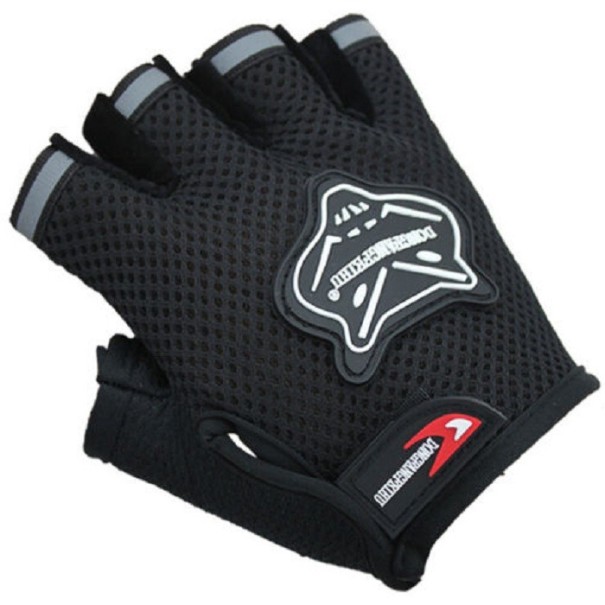 Children's Cycling Gloves black
