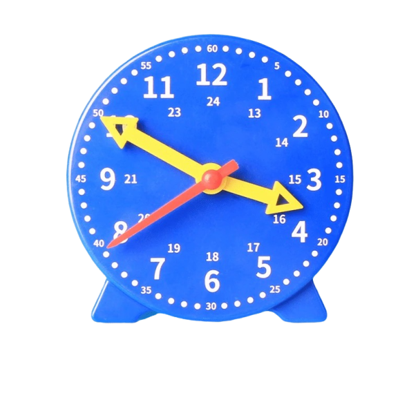 Children's Educational Clock G3028 dark blue