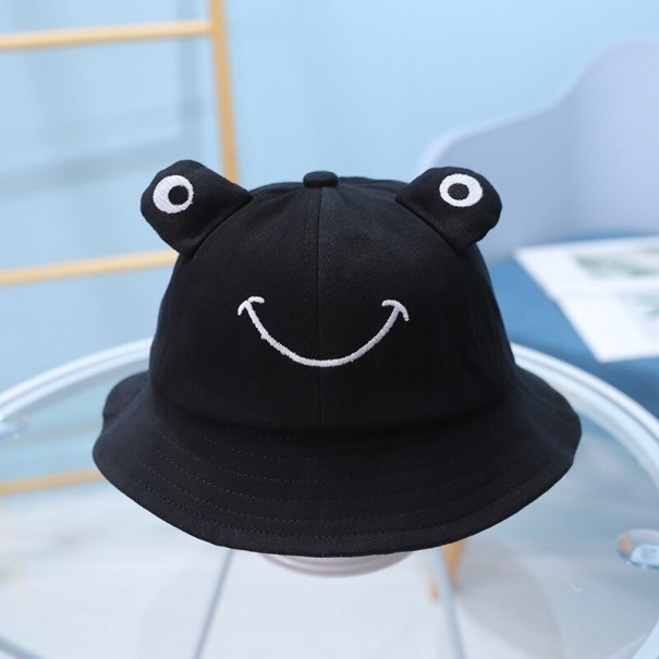 Children's Frog Hat T906 black