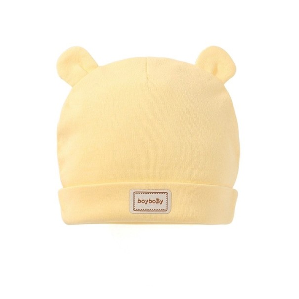 Children's Hat with Ears yellow 1