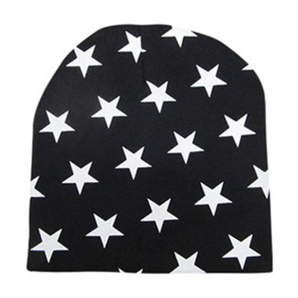Children's Hat with Stars black