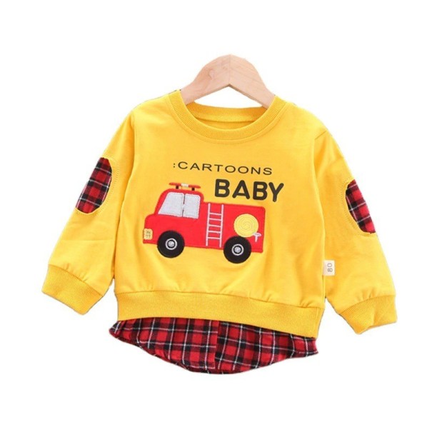 Children's Hoodie L512 yellow 4