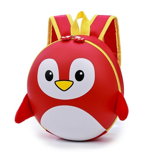Children's Penguin Backpack red