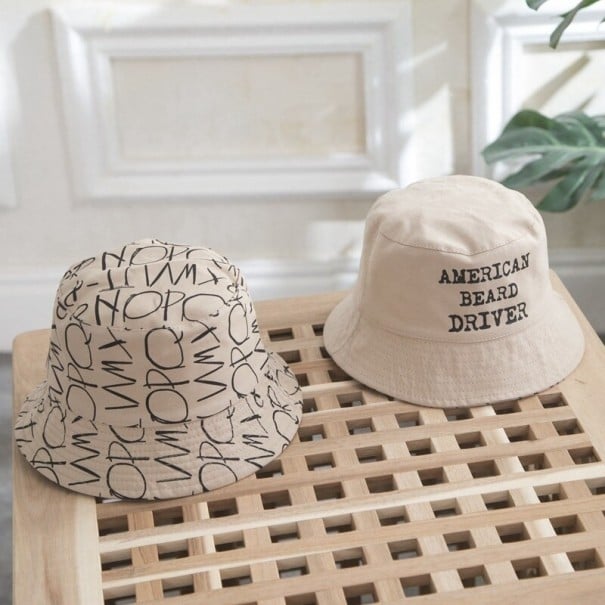Children's Reversible Hat beige