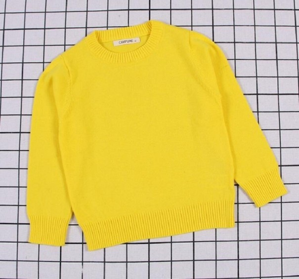 Children's Sweater L623 yellow 9-12 months