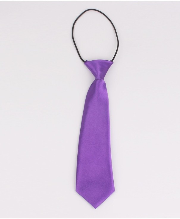 Children's Tie T1489 purple