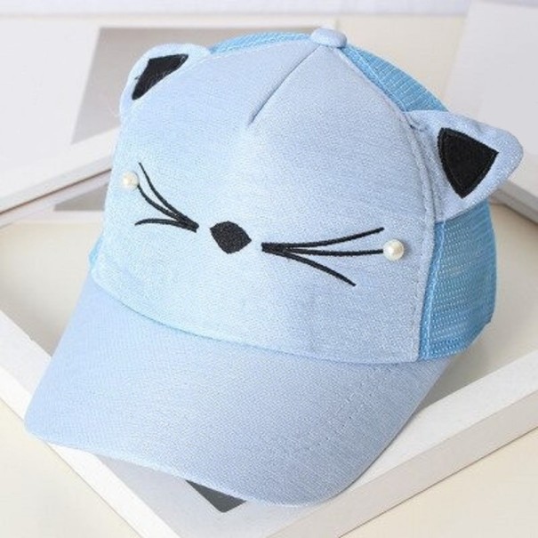 Children's Trucker Cap T903 light blue
