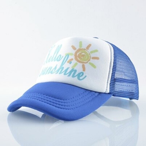 Children's Trucker Cap T917 blue