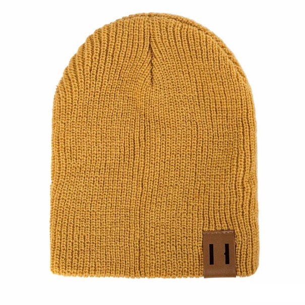 Children's Winter Beanie dark yellow