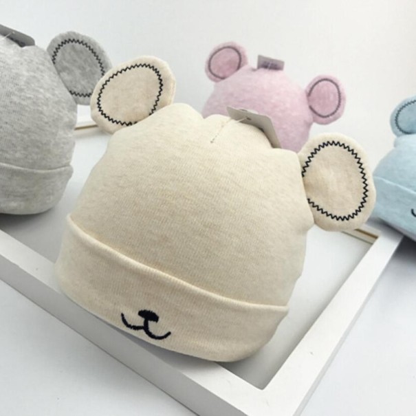 Children's Winter Hat with Ears J2470 yellow