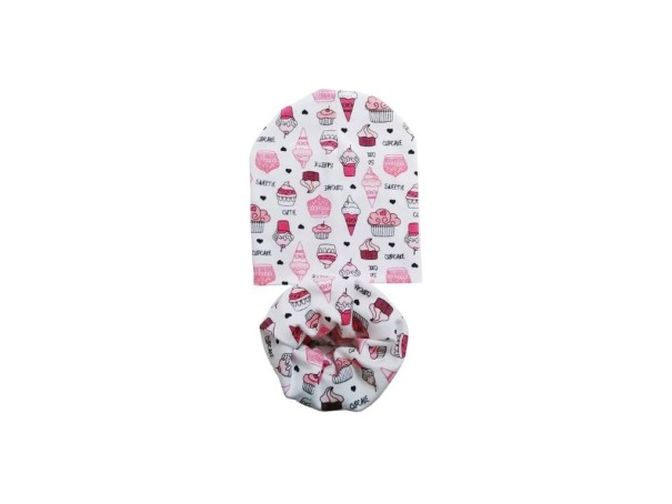 Children's Winter Set Hat and Neck Warmer J578 1