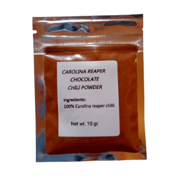 Chili por Carolina Reaper Chocolate Ground chili por 10 g 1