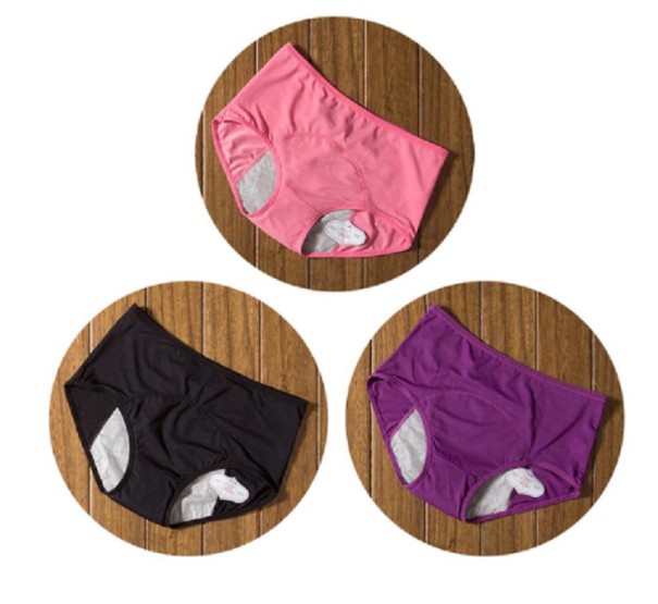 Chiloți menstruali pentru femei - 3 buc XS 6