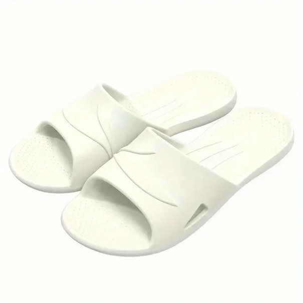 Chinelos de viagem dobráveis para homem Antiderrapantes Leves Calçado compacto para a mala Chinelos de viagem confortáveis branco 40-41