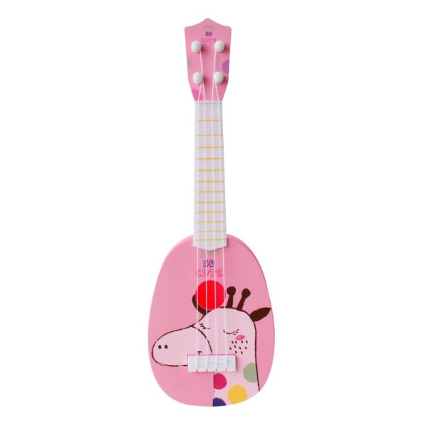 Chitarra per bambini rosa