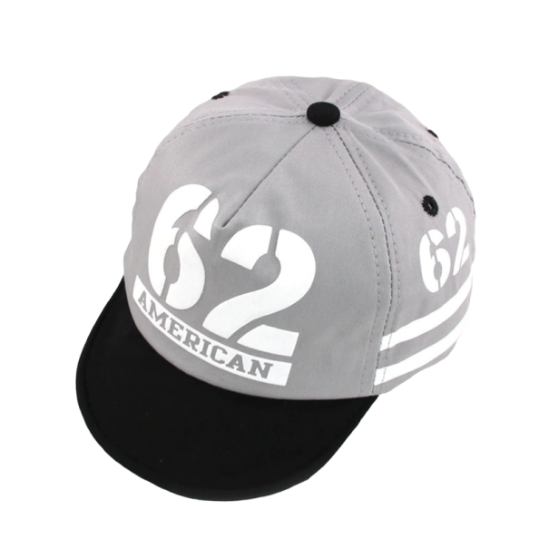 Chlapčenská šiltovka N871 sivá