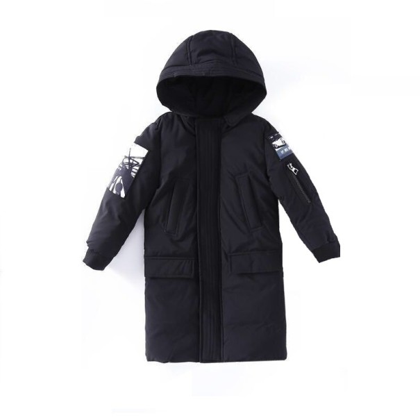 Chlapčenská zimná bunda L2094 čierna 12