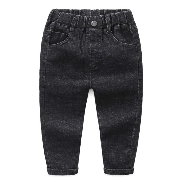 Chlapčenské džínsy L2196 čierna 4