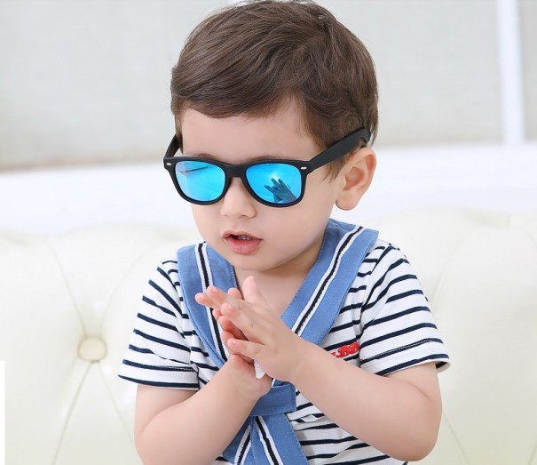 Chlapčenské slnečné okuliare - Modré 1