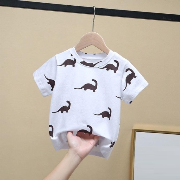 Chlapčenské tričko s dinosaurami 2 D