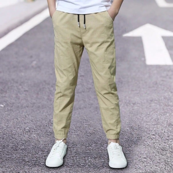 Chlapecké kalhoty L2247 khaki 6