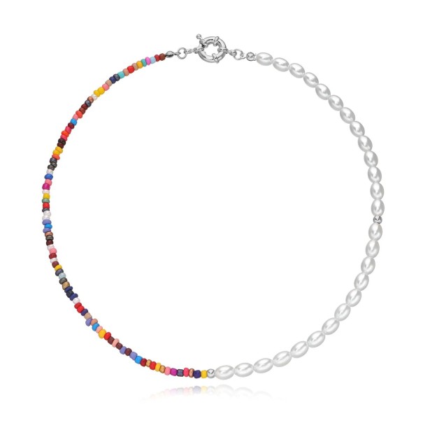 Choker cu mărgele pentru femei 11