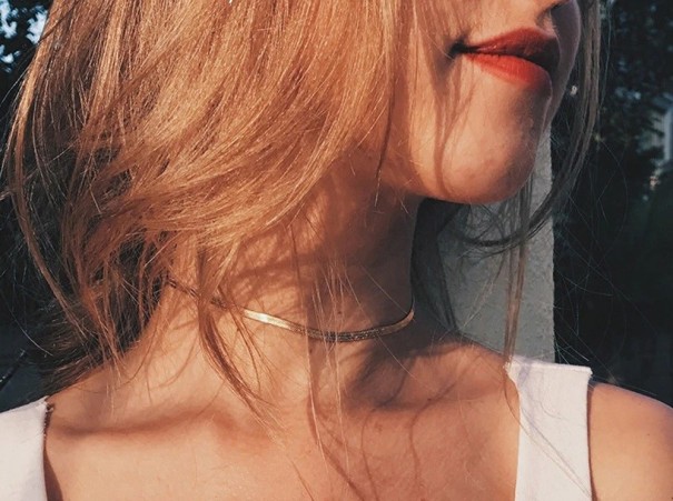 Chokerhalsband för kvinnor D201