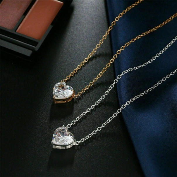 Chokerketting voor dames met hart