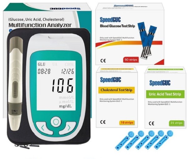 Cholesterinmessgerät 3 in 1 1