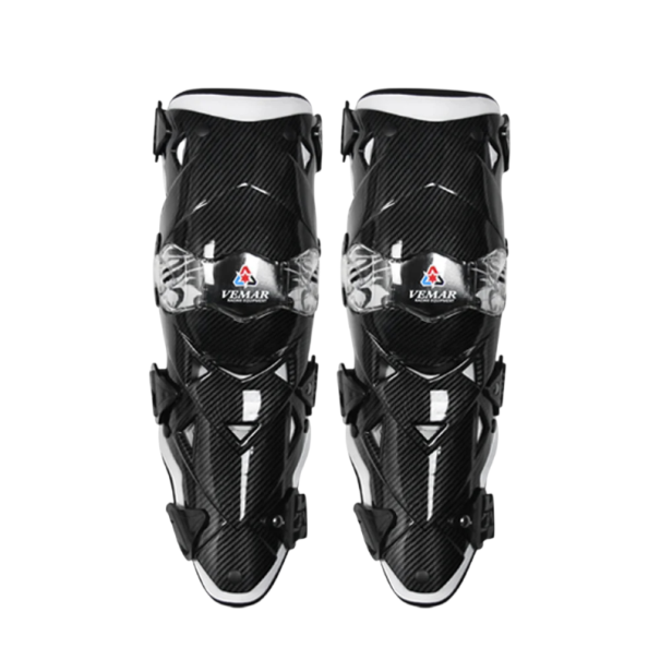 Chrániče loktů na motorku ochranné 20 x 34 cm s upevňovacím popruhem 20 cm pevná konstrukce pro motokros a jízdu v terénu bílá