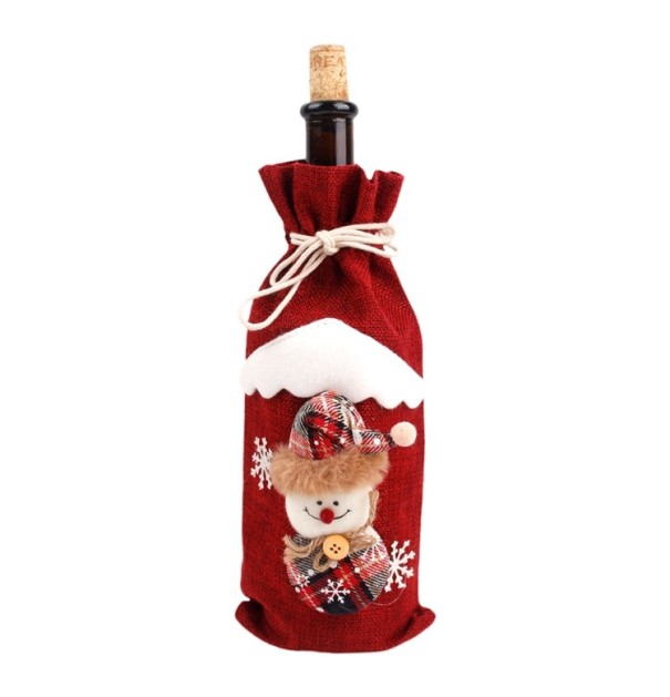 Christmas Bottle Decoration J3467 3