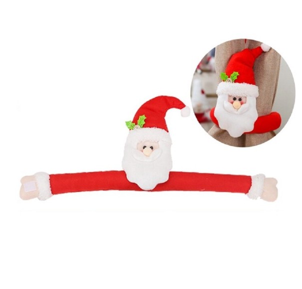 Christmas Curtain Clip 1